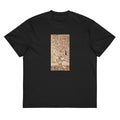 Black T-shirt Gustav Klimt L Arbre De Vie Famous Painting Signature