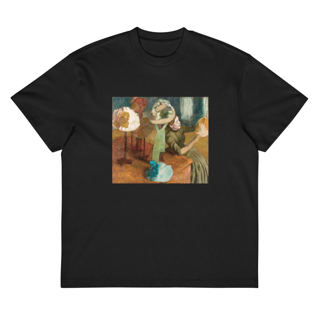 Black T-shirt The Millinery Shop Signature