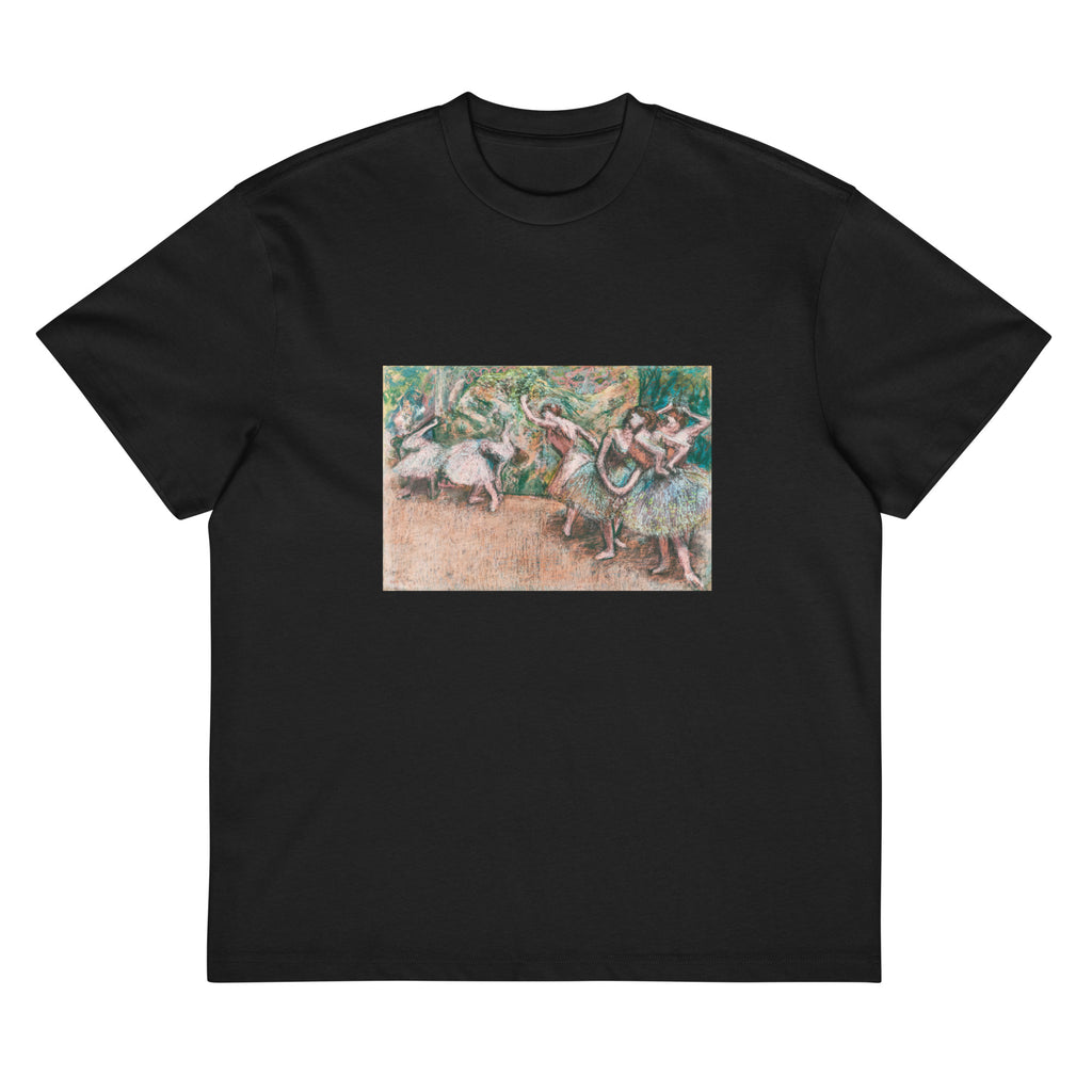 Black T-shirt Ballet Scene Signature