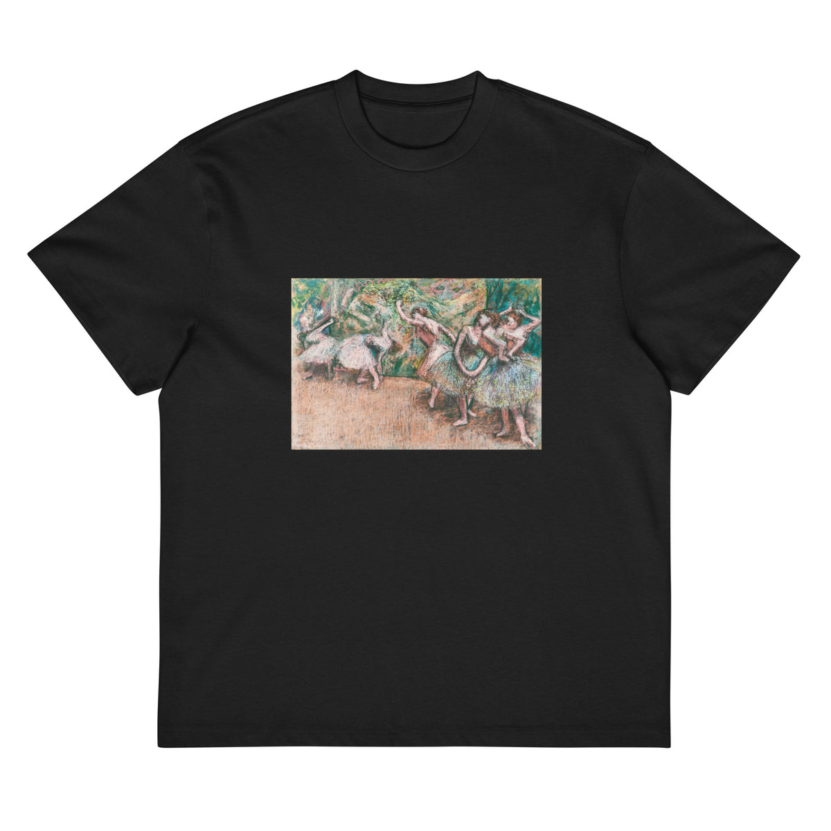Black T-shirt Ballet Scene Signature