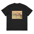 Black T-shirt Race Horses Signature