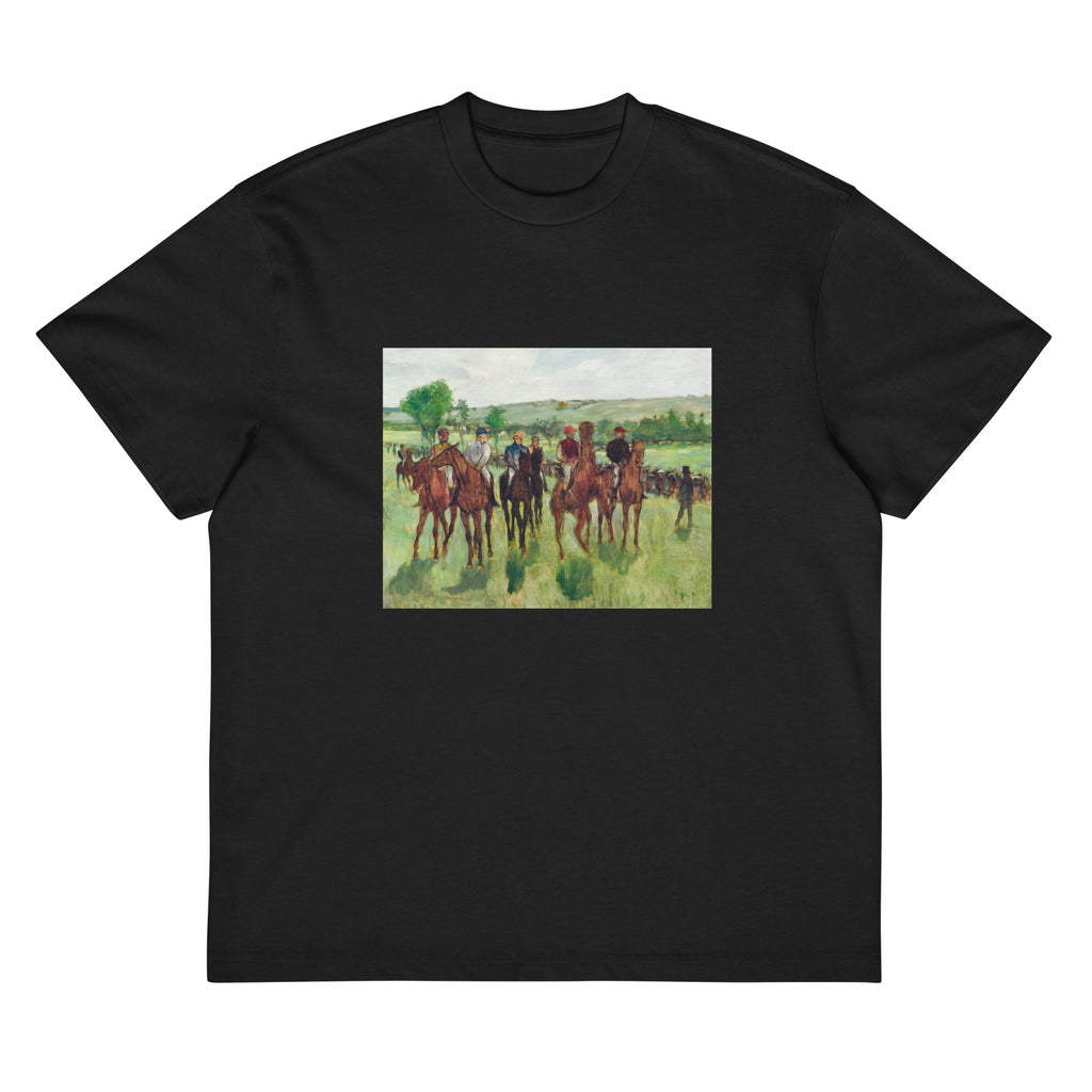 Black T-shirt The Riders Signature