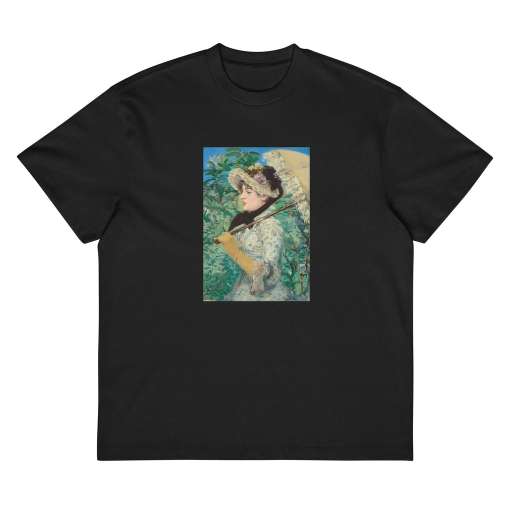 Black T-shirt Jeanne Spring Signature