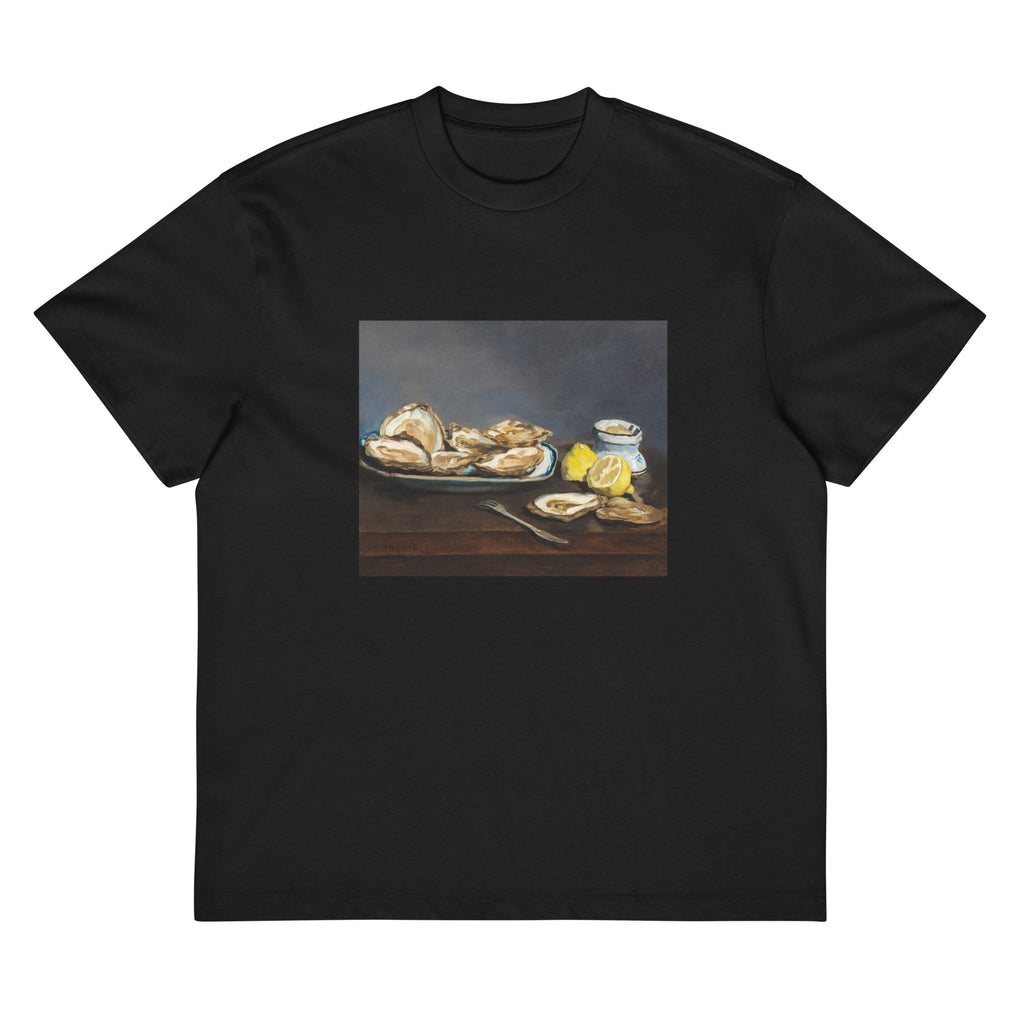 Black T-shirt Oysters Signature