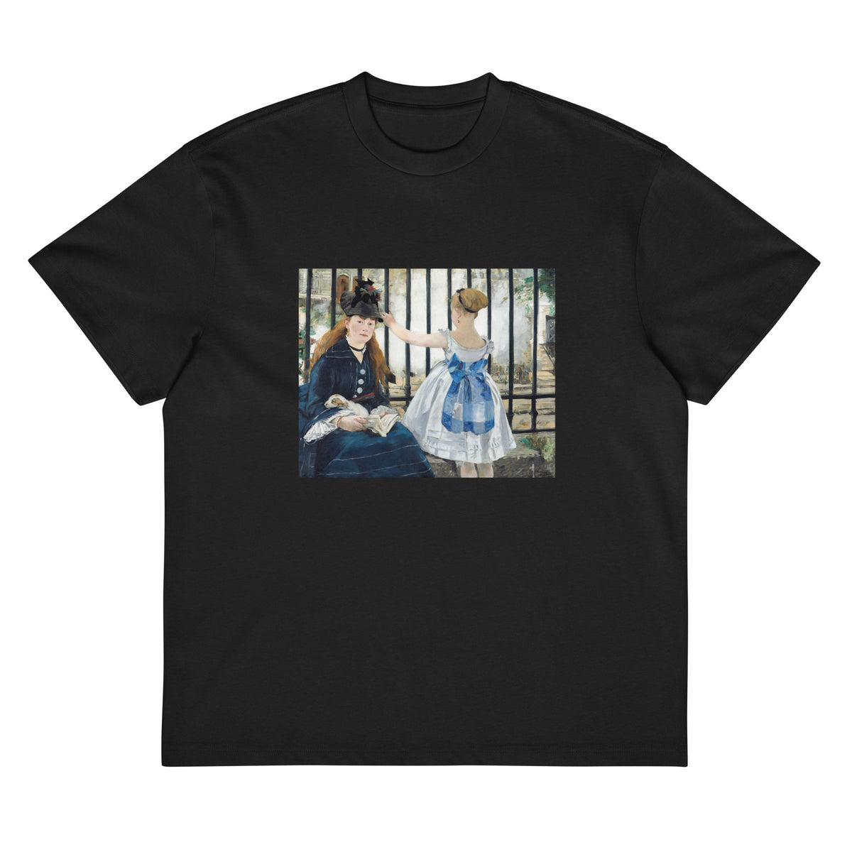 Black T-shirt The Railway Signature