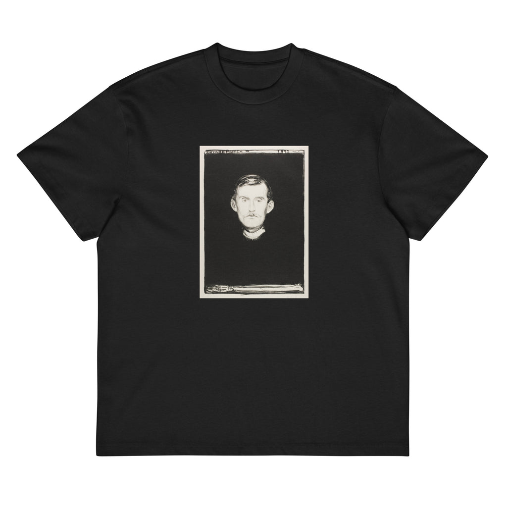 Black T-shirt Self Portrait Signature