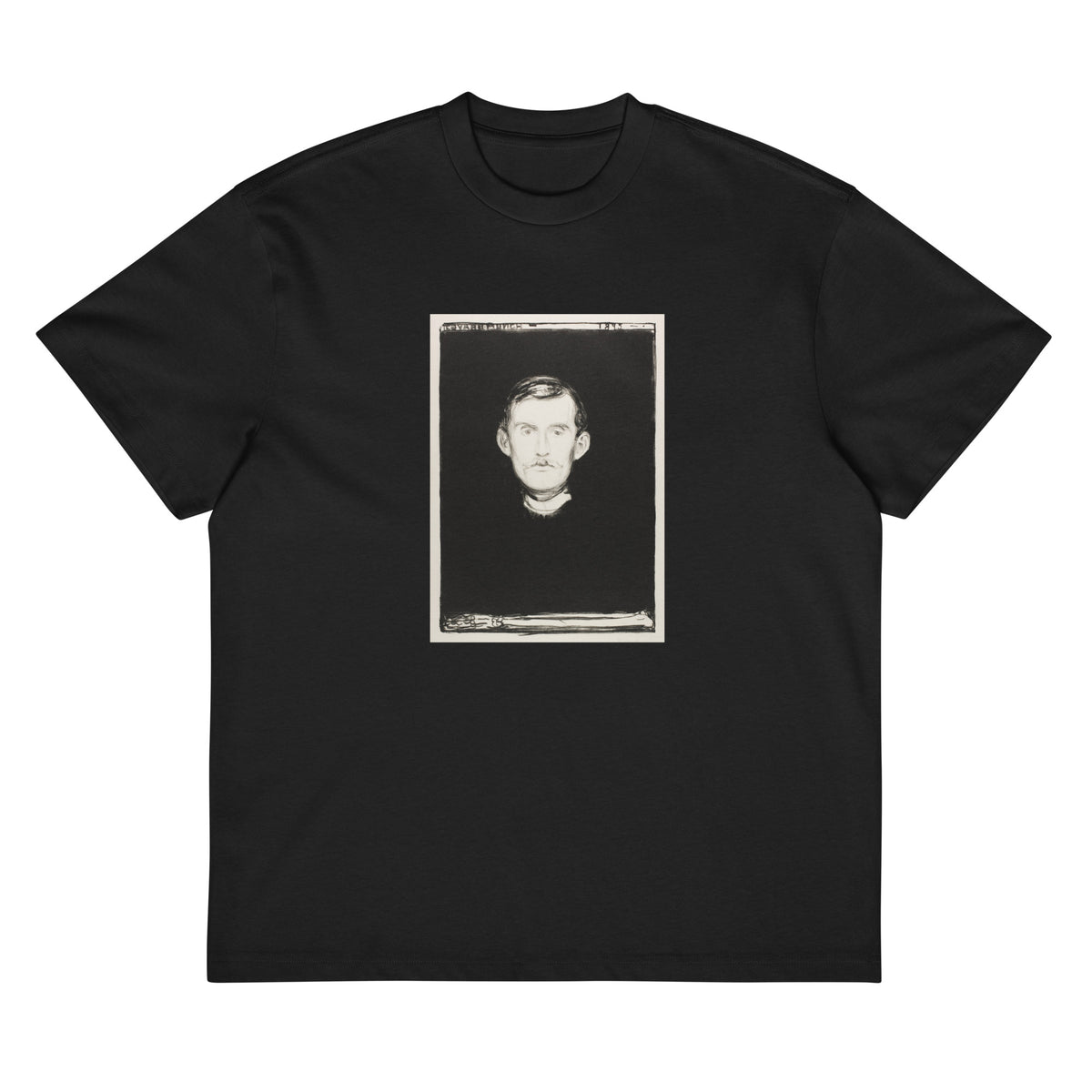 Black T-shirt Self Portrait Signature