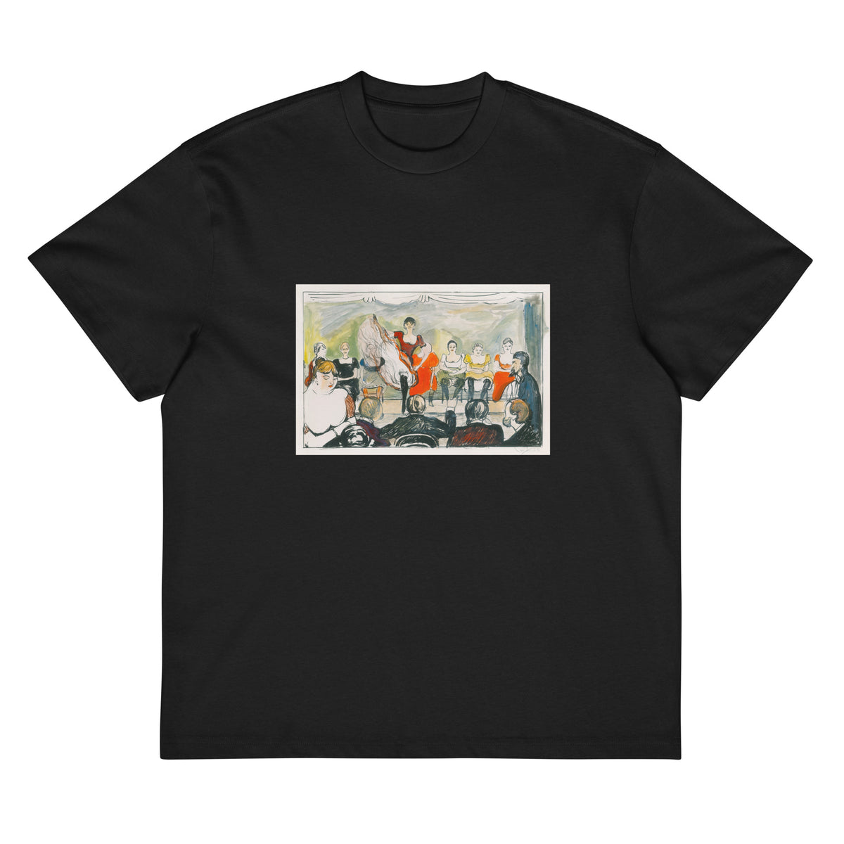 Black T-shirt Tingletangle Signature