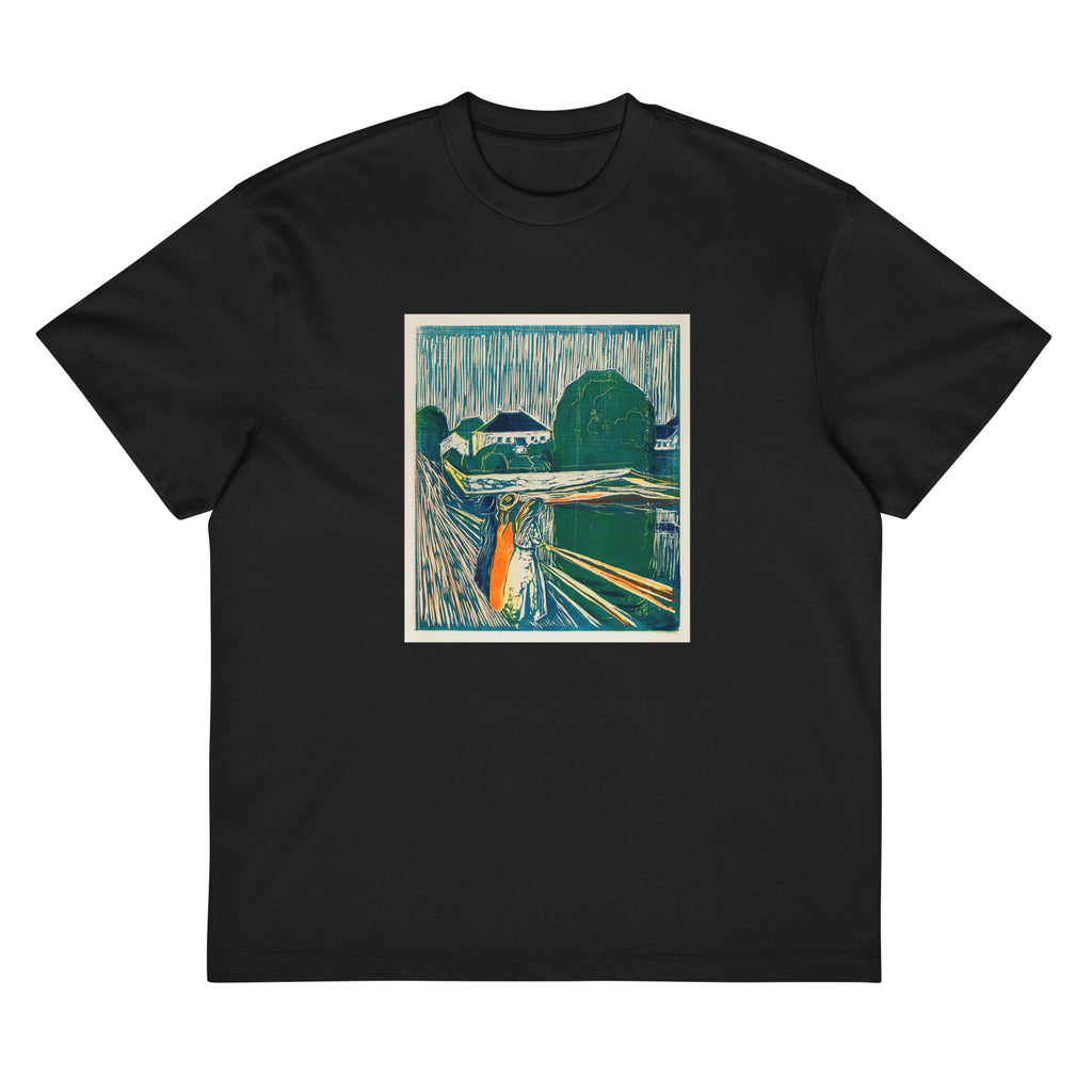 Black T-shirt The Girls On The Bridge Signature