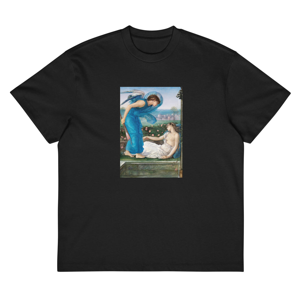 Black T-shirt Cupid And Psyche Signature