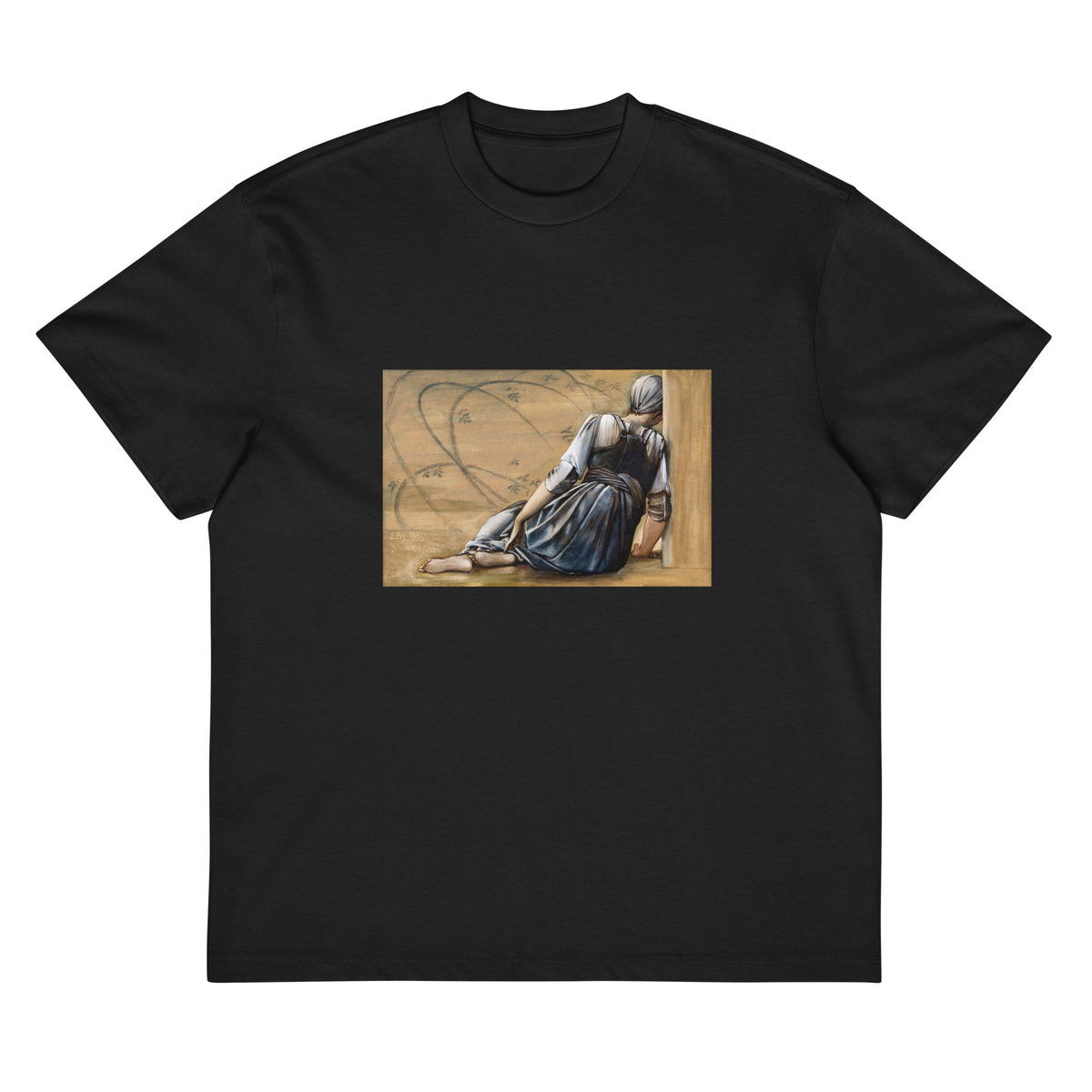 Black T-shirt The Briar Rose Series - Study For The Garden Court Signature