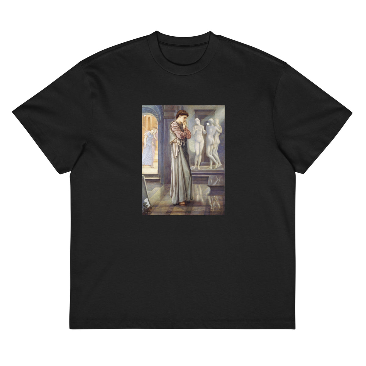 Black T-shirt Pygmalion And The Image - The Heart Desires Signature