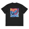 Black T-shirt Winter Landscape In Moonlight Signature