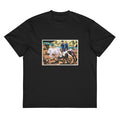 Black T-shirt Cows In Spring Print Signature