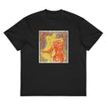 Black T-shirt Love Scene Liebesszene Print Signature