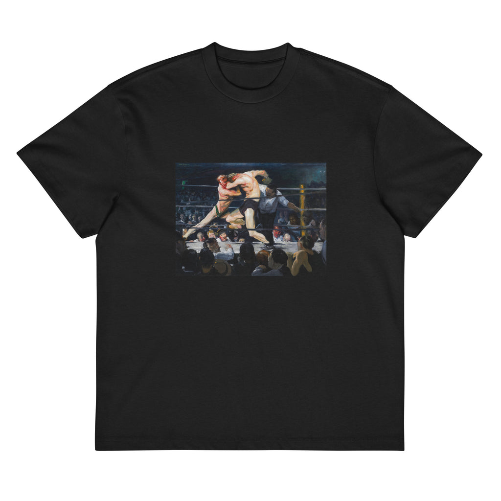 Black T-shirt Stag At Sharkey Signature