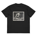 Black T-shirt A Stag At Sharkey Print Signature
