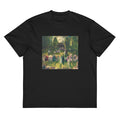 Black T-shirt Tennis At Newport Print Signature