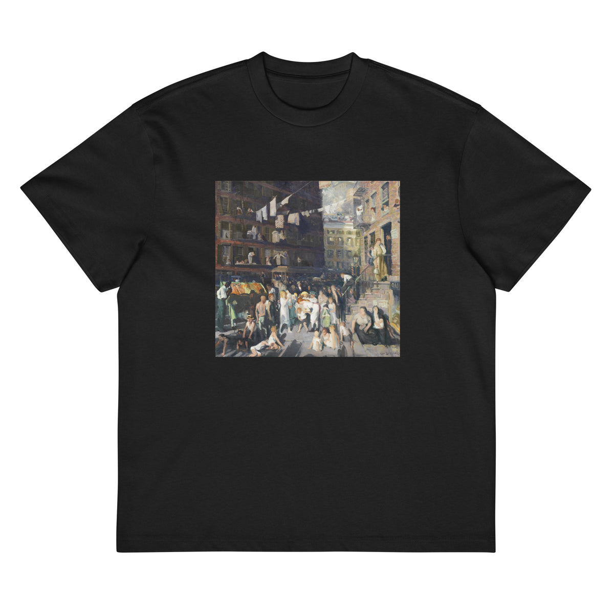 Black T-shirt Cliff Dwellers Signature