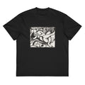 Black T-shirt Sleeping Shepherdess Print Signature
