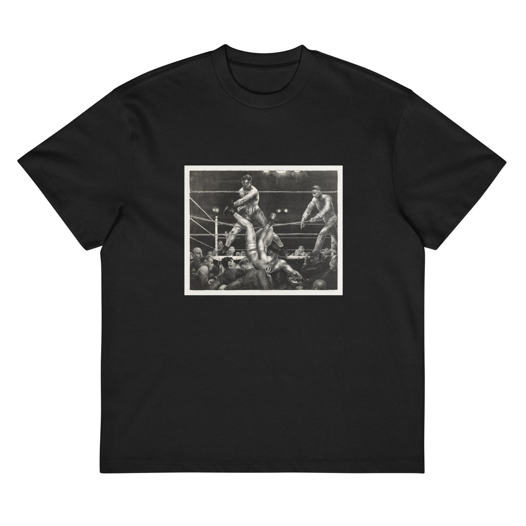 Black T-shirt Dempsey And Firpo Print Signature