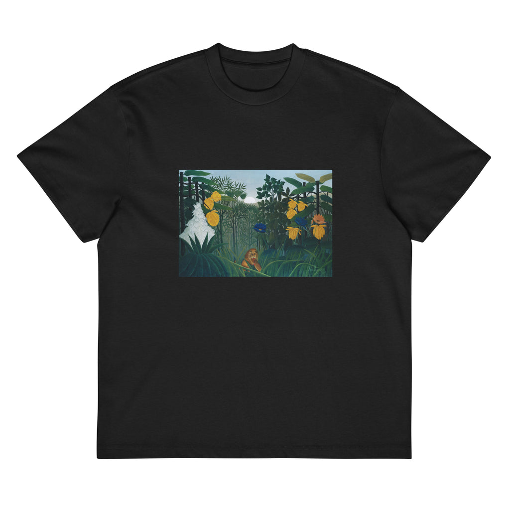 Black T-shirt The Repast Of The Lion Signature