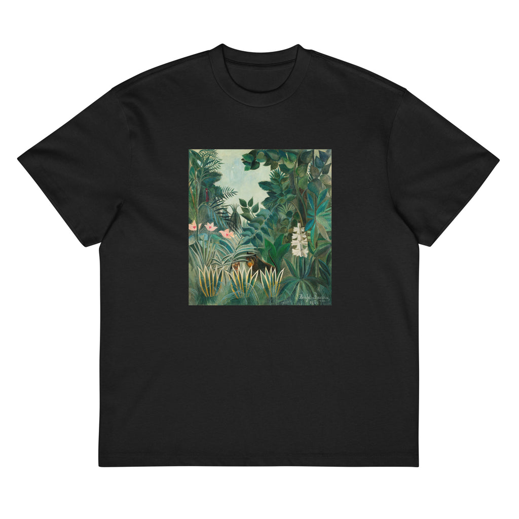 Black T-shirt The Equatorial Jungle Signature