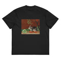 Black T-shirt The Rabbit Meal Le Repas Du Lapin Signature