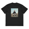 Black T-shirt Boy On The Rocks - Henri Rousseau 1895 Signature
