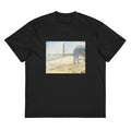 Black T-shirt The Lighthouse At Honfleur Signature