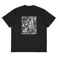 Black T-shirt Animal Legend Tierlegende Print Signature