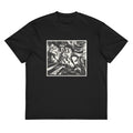 Black T-shirt The Riding School Print Signature