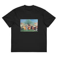Black T-shirt Henri Rousseau A Centennial Of Independence Famous Painting Signature