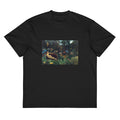 Black T-shirt Henri Rousseau The Dream Famous Painting Signature