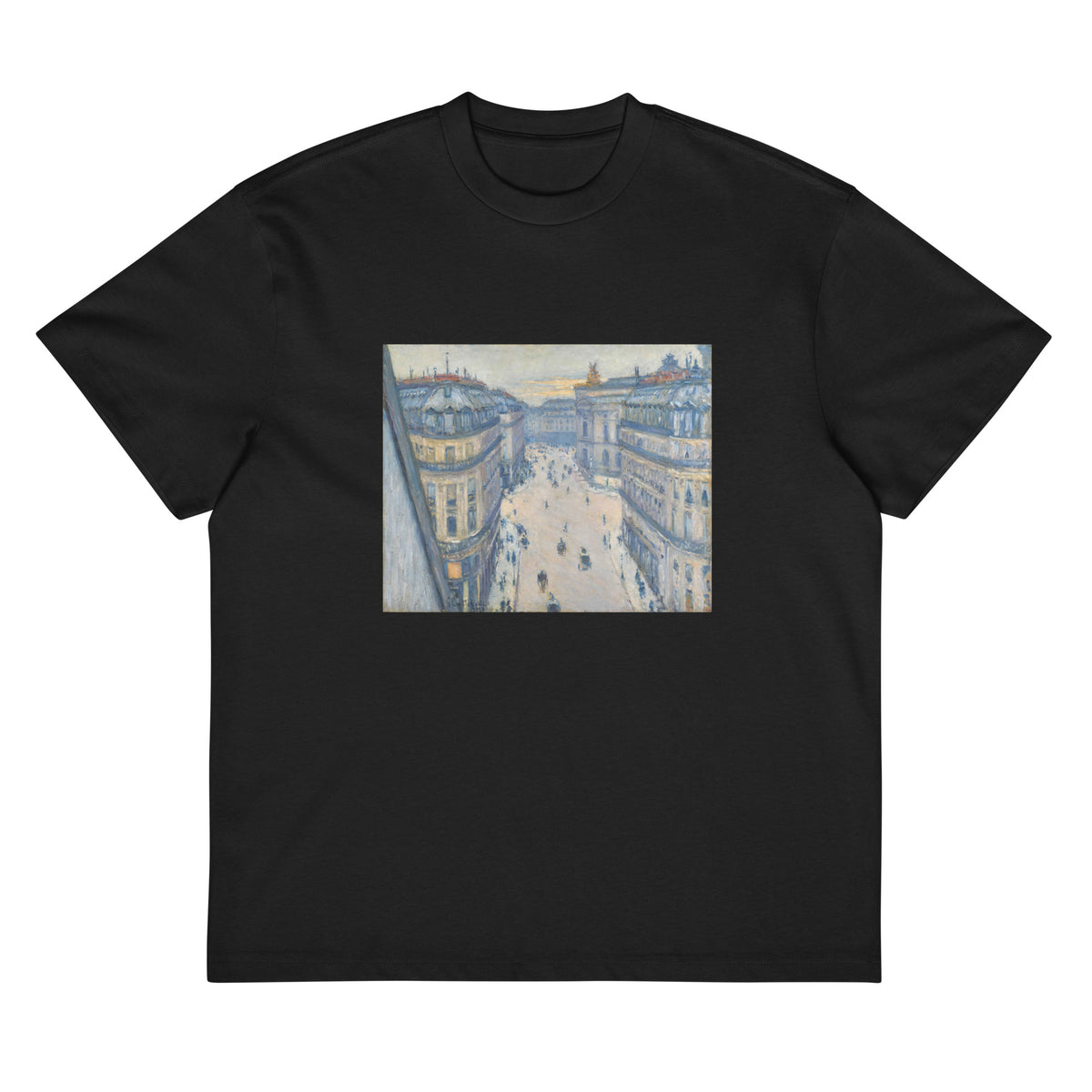 Black T-shirt Rue Halevy Vue D Un Sixieme Etage Signature