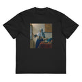 Black T-shirt Young Woman With A Water Pitcher Signature