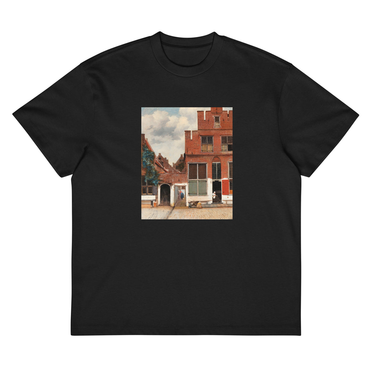 Black T-shirt The Little Street Signature