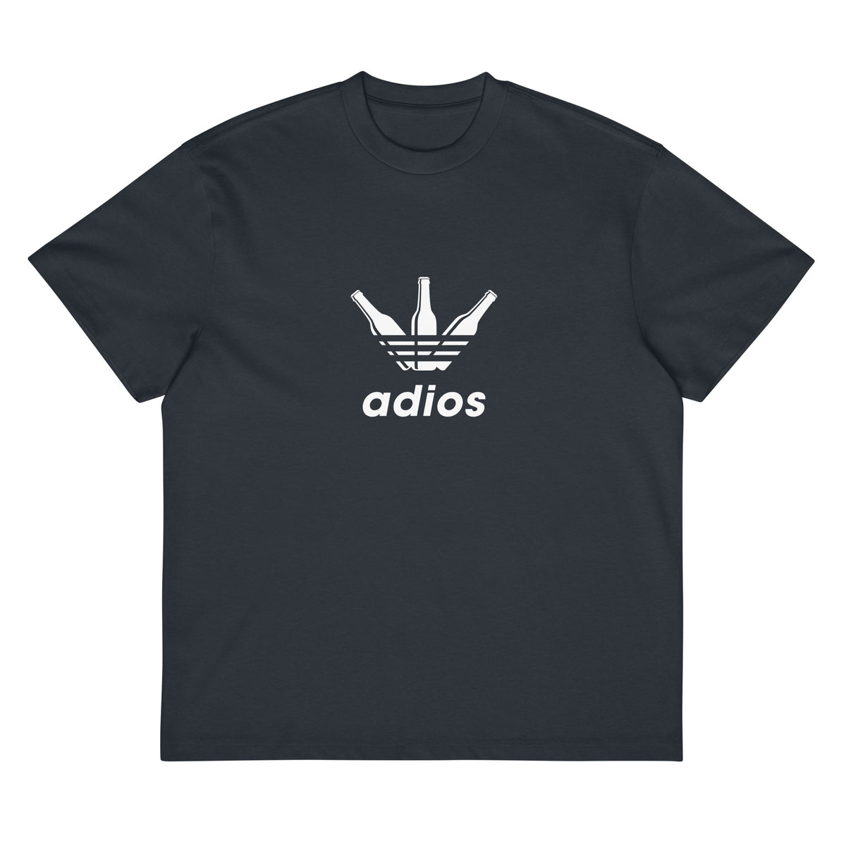 Navy T-shirt Adios Signature