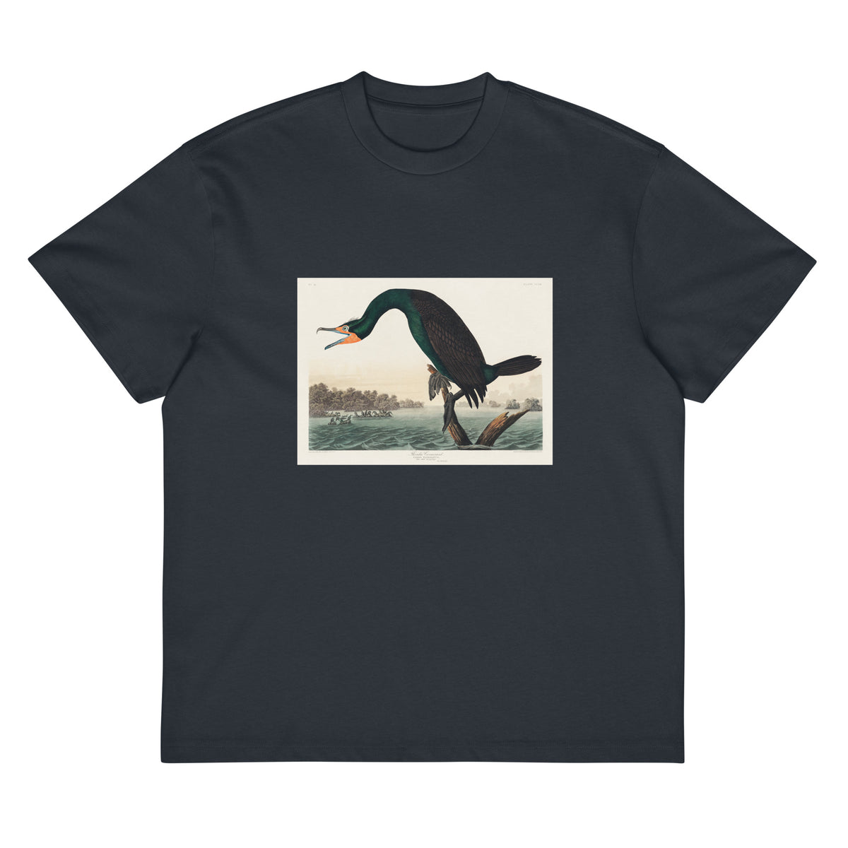 Navy T-shirt Florida Cormorant Signature