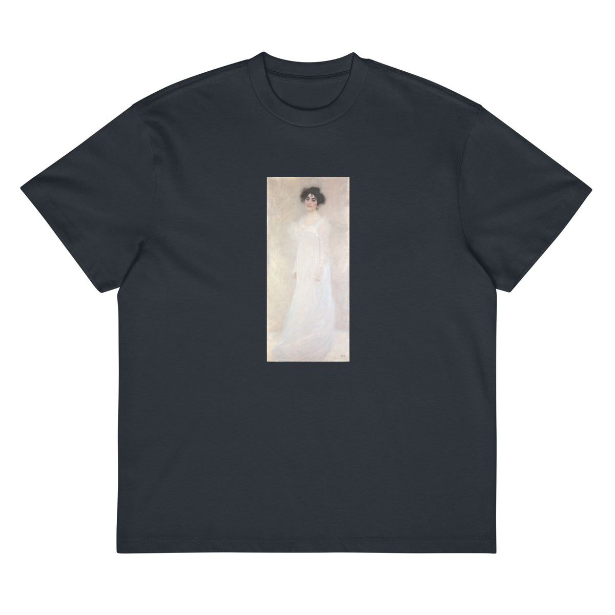 Navy T-shirt Serena Pulitzer Lederer Signature