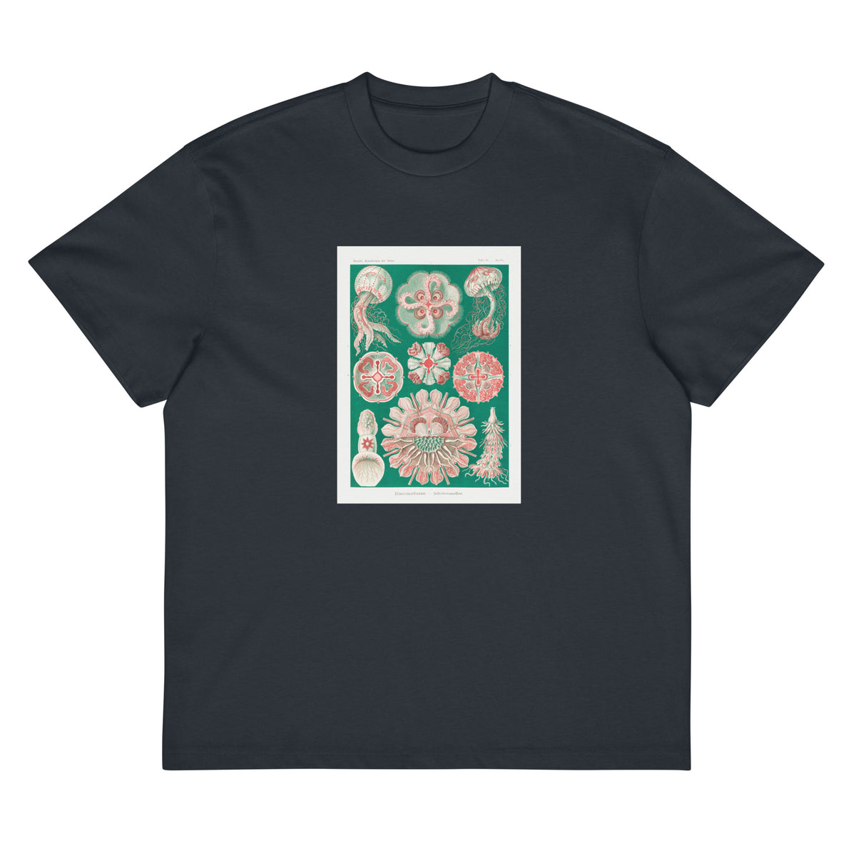 Navy T-shirt Discomedusae Schweibenquallen Signature