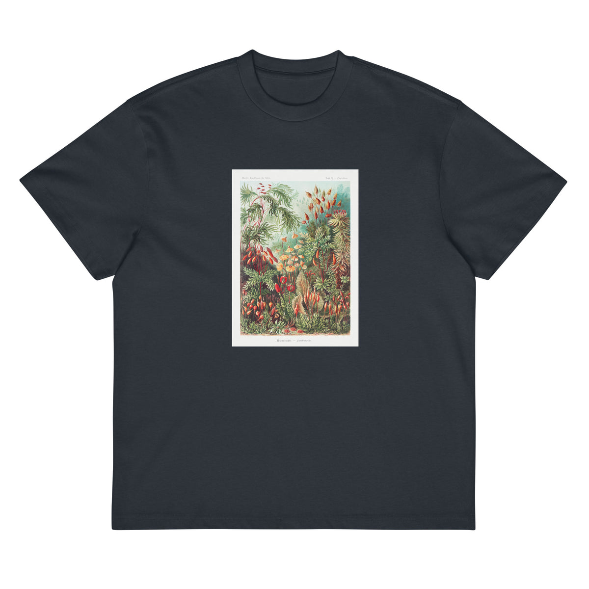 Navy T-shirt Muscinae Laubmoose A Giltsch Gem Signature