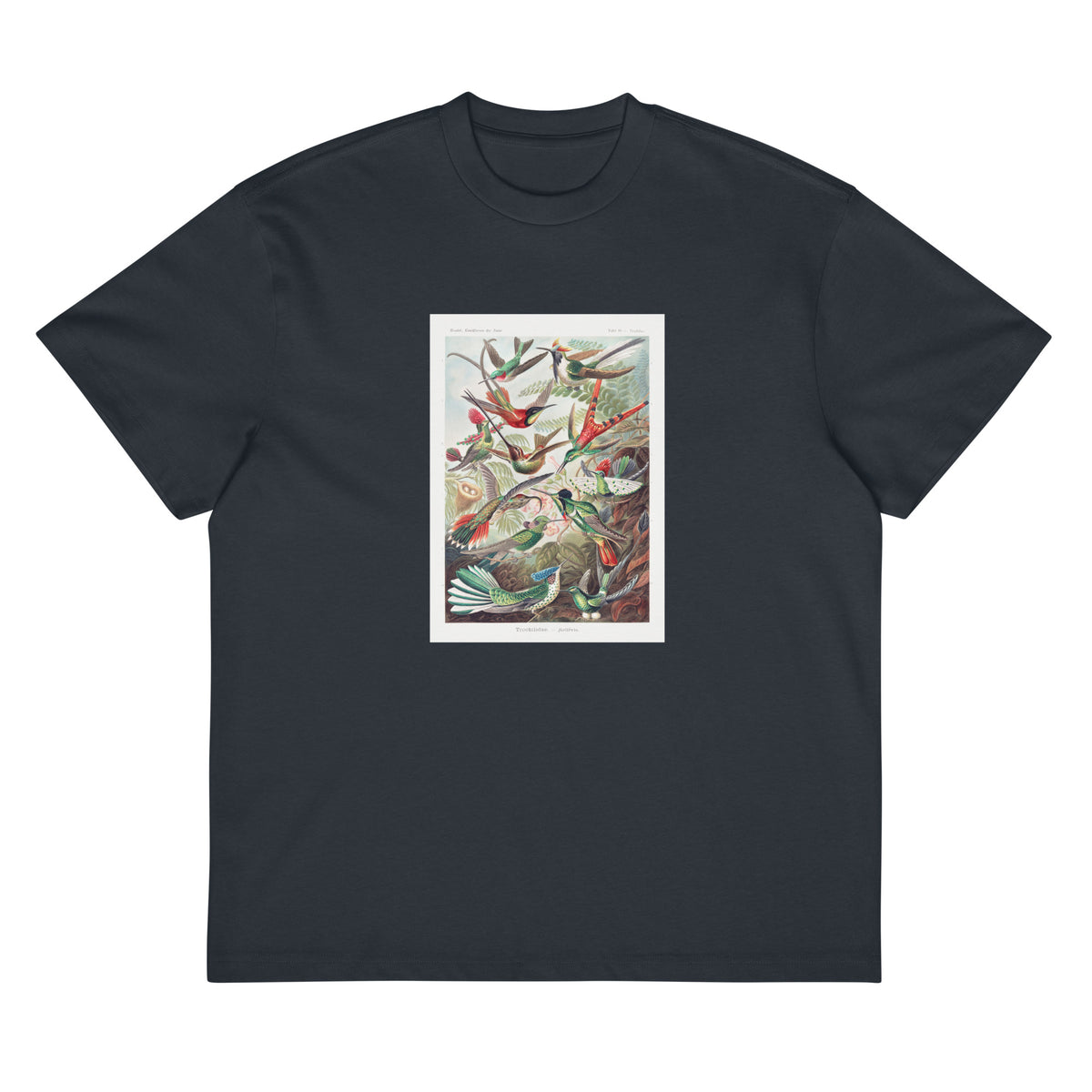 Navy T-shirt Trochilidae Kolibris Signature