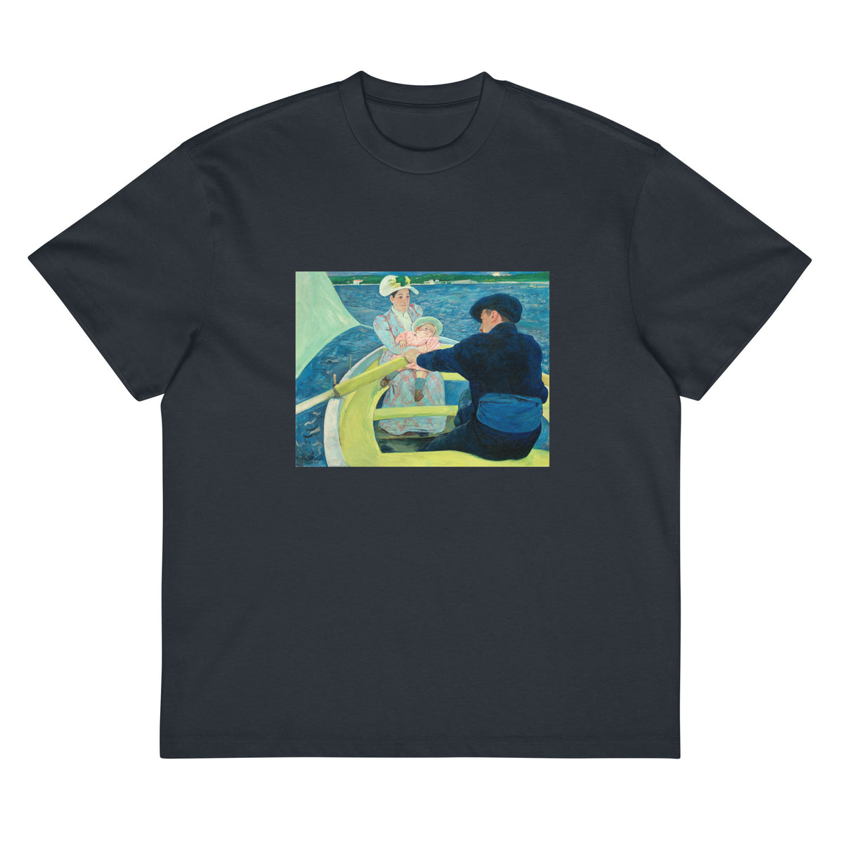 Navy T-shirt The Boating Party Signature
