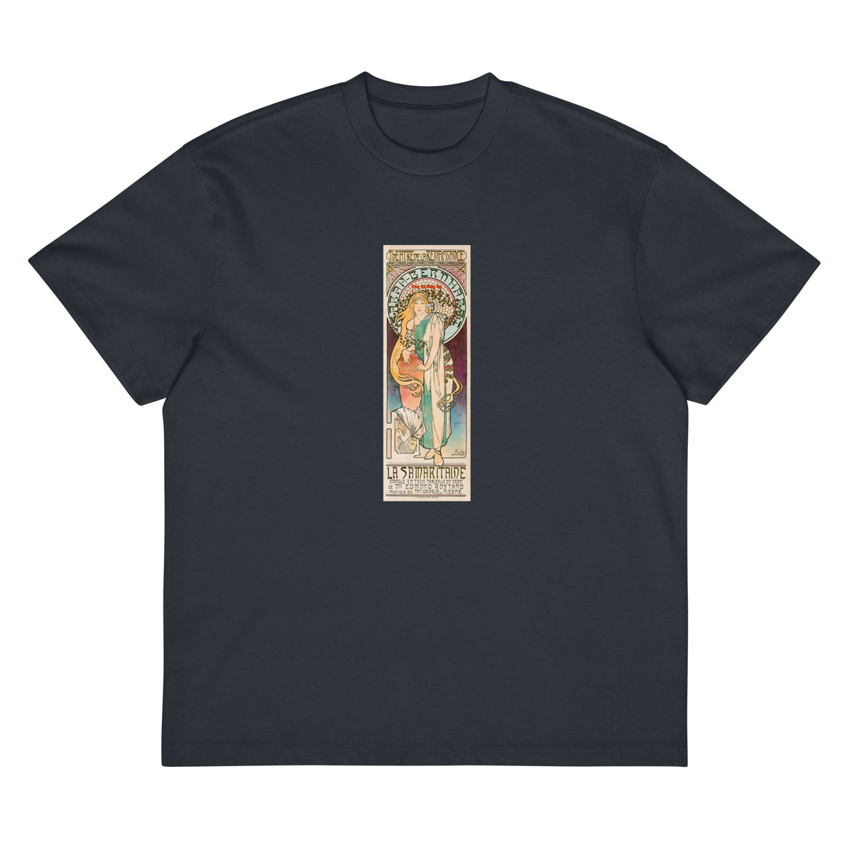 Navy T-shirt La Samaritaine Signature