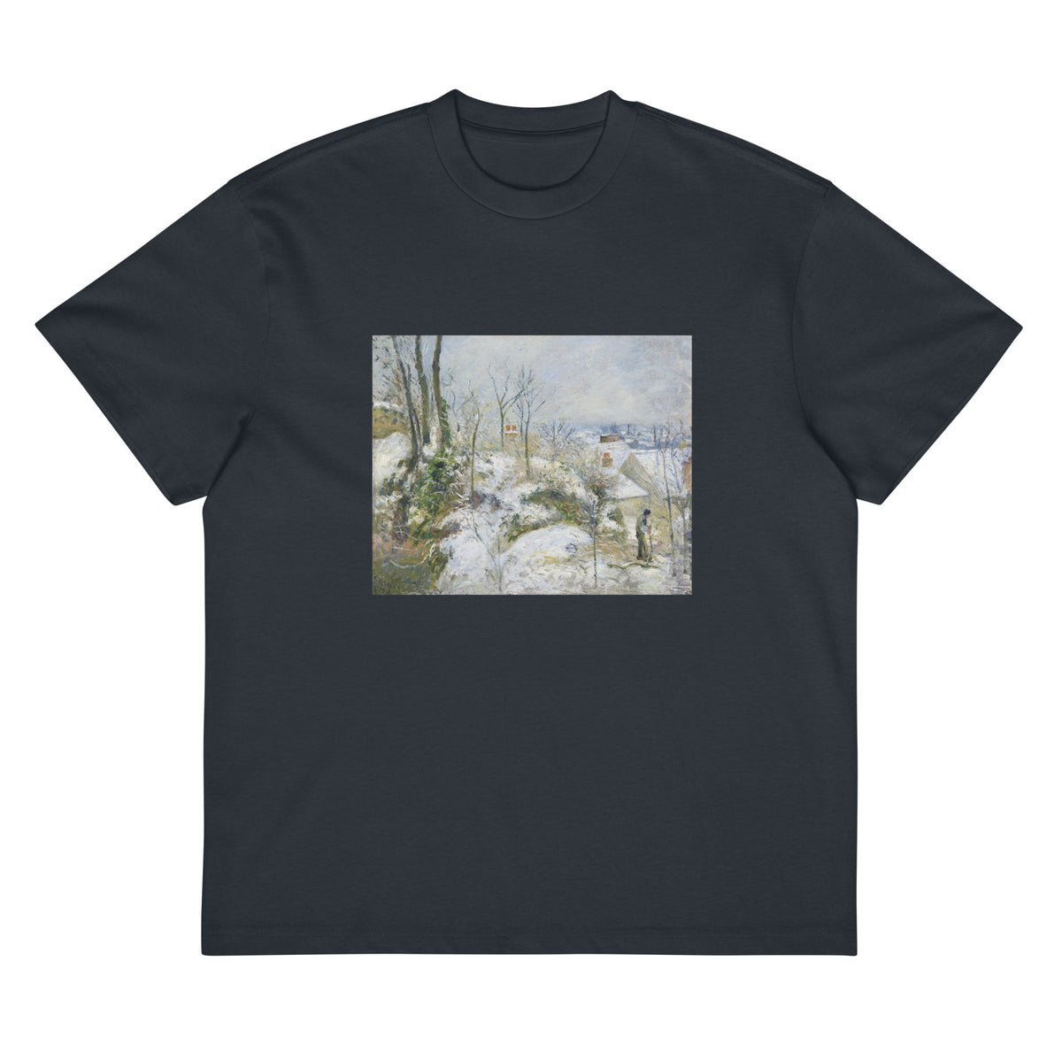 Navy T-shirt Rabbit Warren At Pontoise Snow Signature