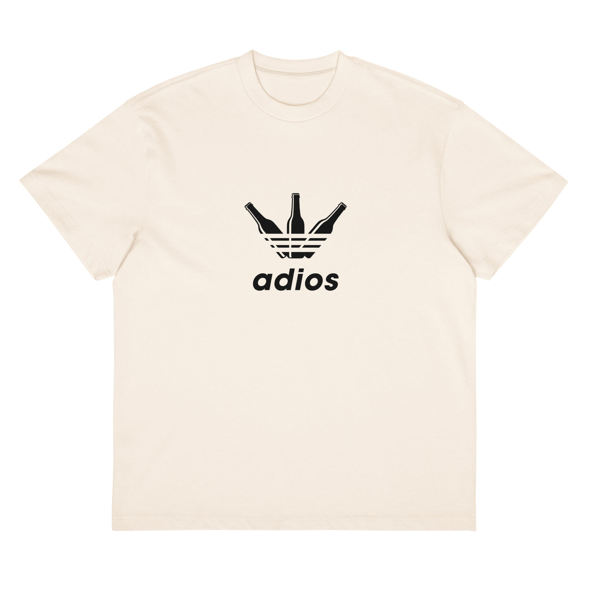 White T-shirt Adios Signature