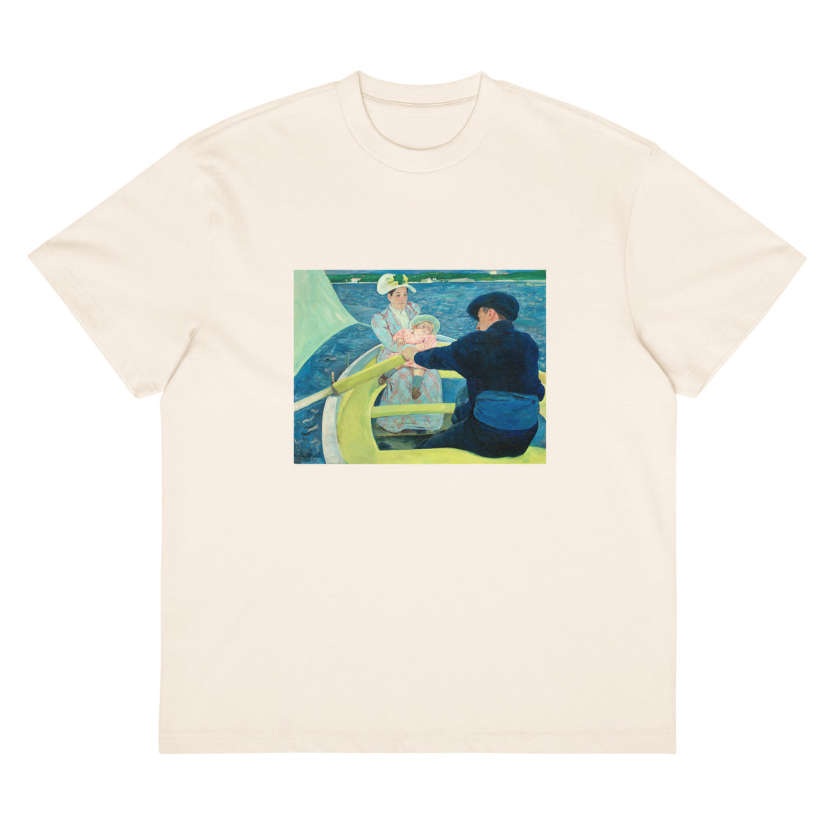 White T-shirt The Boating Party Signature