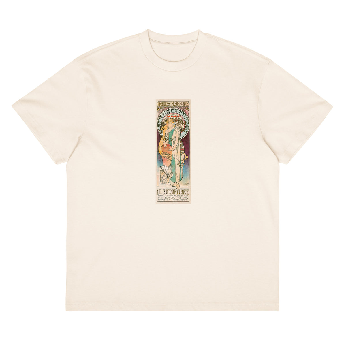 White T-shirt La Samaritaine Signature