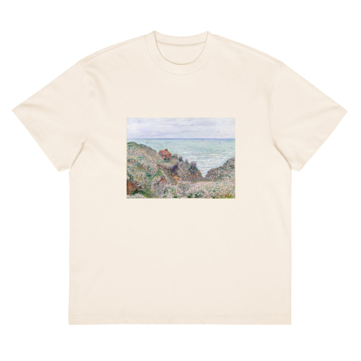 White T-shirt Cabin Of The Customs Watch Signature